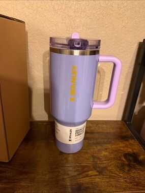 Stanley 40oz Lavender Purple Travel Mug with Handle